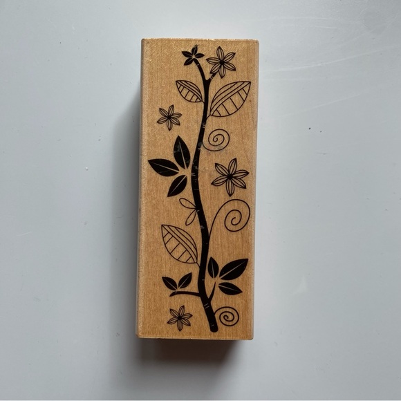 Leaf Branch Border Stamp by  « Hero Arts » - Picture 6 of 6